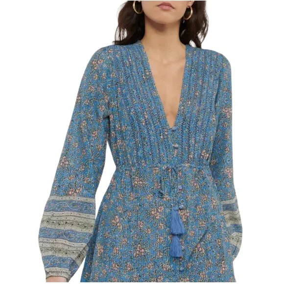 Veronica Beard Kameya Floral Midi Dress - Picture 8 of 12